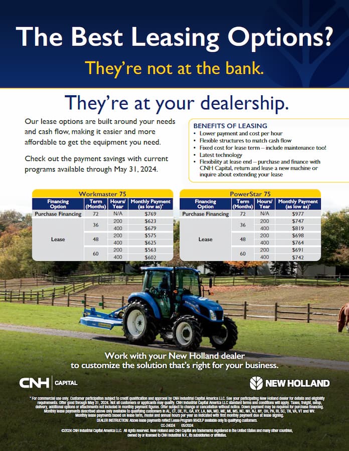 West Hills Tractor Jonesborough, Tennessee Case IH & New Holland Dealer